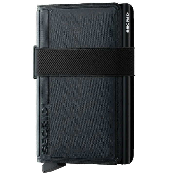 Frontansicht Secrid Wallets Bandwallet TPU 10 cm - black