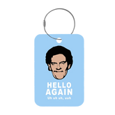 Tag-It Gepäckanhänger 9 cm - Hello Again - Blau