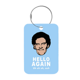 Tag-It Gepäckanhänger 9 cm - Hello Again - Blau