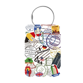 Tag-It Gepäckanhänger 9 cm - Sticker - Bunt