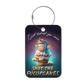 Tag-It Gepäckanhänger 9 cm - Shutthefucupcakes - Bunt