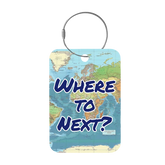 Tag-It Gepäckanhänger 9 cm - Where To Next - Bunt