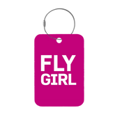 Tag-It Gepäckanhänger 9 cm - Fly Girl - Pink