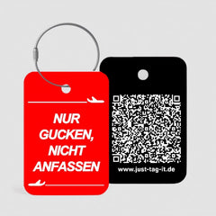 Gucken Nicht Anfassen (Rot) - Tag