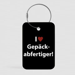 Love Gepäckabfertiger - Tag