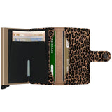 Secrid Wallets Miniwallet Leo 10 cm - Beige Secrid