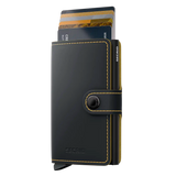 Secrid Wallets Miniwallet Matte 10 cm - Black-Ochre