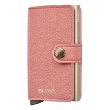Frontansicht Secrid Wallets Miniwallet Pebble 10 cm - Rose