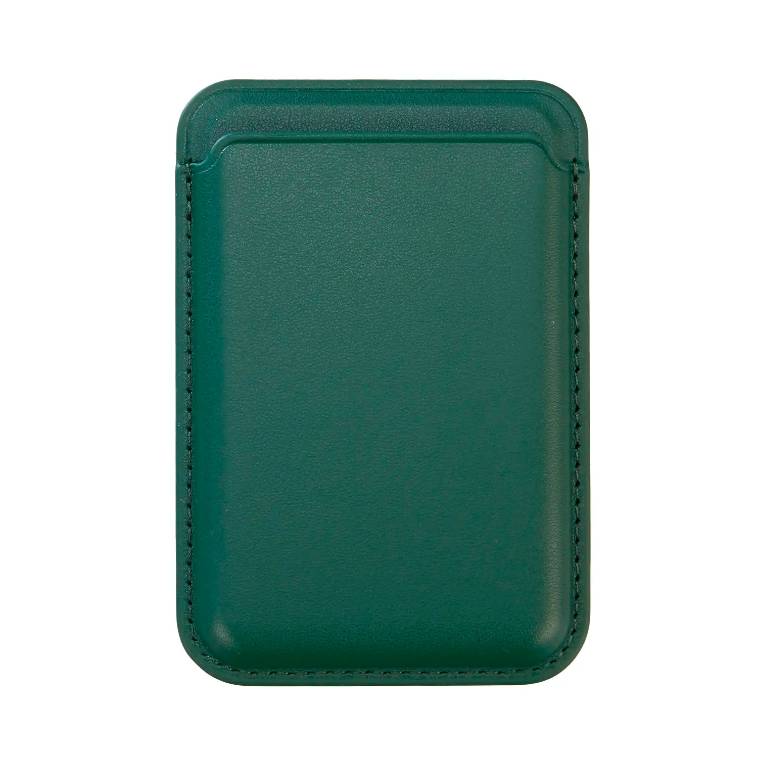 Frontansicht Tag-It Magnet Safe Wallet kompatibel mit Apple MagSafe iPhone 9 cm - Hellgrün