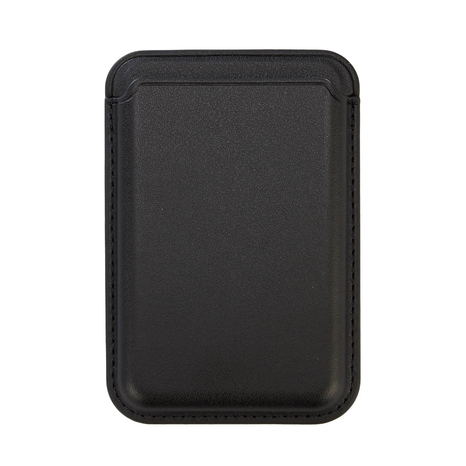 Frontansicht Tag-It Magnet Safe Wallet in Schwarz