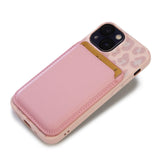 Tag-It Magnet Safe Wallet kompatibel mit Apple MagSafe iPhone 9 cm - rosa