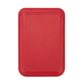 Tag-It Magnet Safe Wallet kompatibel mit Apple MagSafe iPhone 9 cm - rot