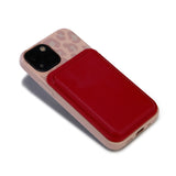 Tag-It Magnet Safe Wallet kompatibel mit Apple MagSafe iPhone 9 cm - rot