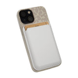 Tag-It Magnet Safe Wallet kompatibel mit Apple MagSafe iPhone 9 cm - weiß