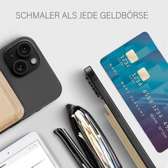 Magnet Safe Wallet kompatibel mit Apple MagSafe iPhone