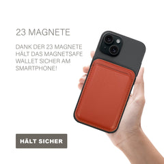 Magnet Safe Wallet kompatibel mit Apple MagSafe iPhone