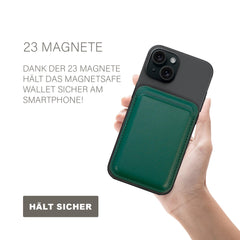 Magnet Safe Wallet kompatibel mit Apple MagSafe iPhone