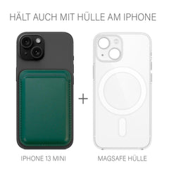 Magnet Safe Wallet kompatibel mit Apple MagSafe iPhone