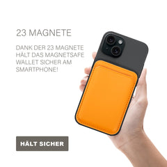 Magnet Safe Wallet kompatibel mit Apple MagSafe iPhone