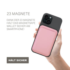 Magnet Safe Wallet kompatibel mit Apple MagSafe iPhone
