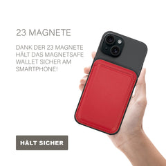 Magnet Safe Wallet kompatibel mit Apple MagSafe iPhone