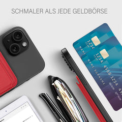 Magnet Safe Wallet kompatibel mit Apple MagSafe iPhone