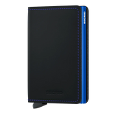 Secrid Wallets Slimwallet Matte 10 cm - black-blue