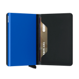 Secrid Wallets Slimwallet Matte 10 cm - black-blue