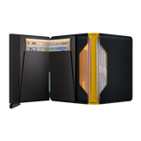 Secrid Wallets Slimwallet Matte 10 cm - Black-Ochre