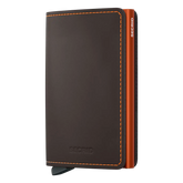 Secrid Wallets Slimwallet Matte 10 cm - Truffle-Orange