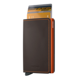 Secrid Wallets Slimwallet Matte 10 cm - Truffle-Orange