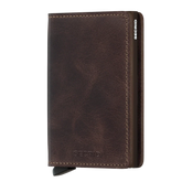 Secrid Wallets Slimwallet Vintage 10 cm - chocolate
