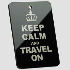 Keep Calm (Schwarz) - Tag