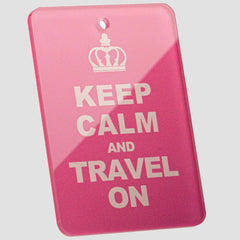 Keep Calm (Rosa) - Tag