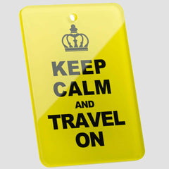 Keep Calm (Gelb) - Tag