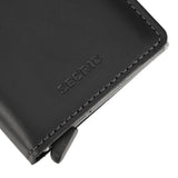 Secrid Wallets Slimwallet Original 10 cm - Black-Brown
