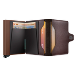 Secrid Wallets Twinwallet Original 10 cm - Chocolate