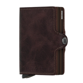 Secrid Wallets Twinwallet Vintage 10 cm - chocolate
