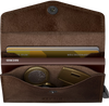 Münzfach bei der Secrid Envelope Wallet Vintage in Chocolate
