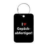 Tag-It Gepäckanhänger 9 cm - Gepäckabfertiger - Schwarz