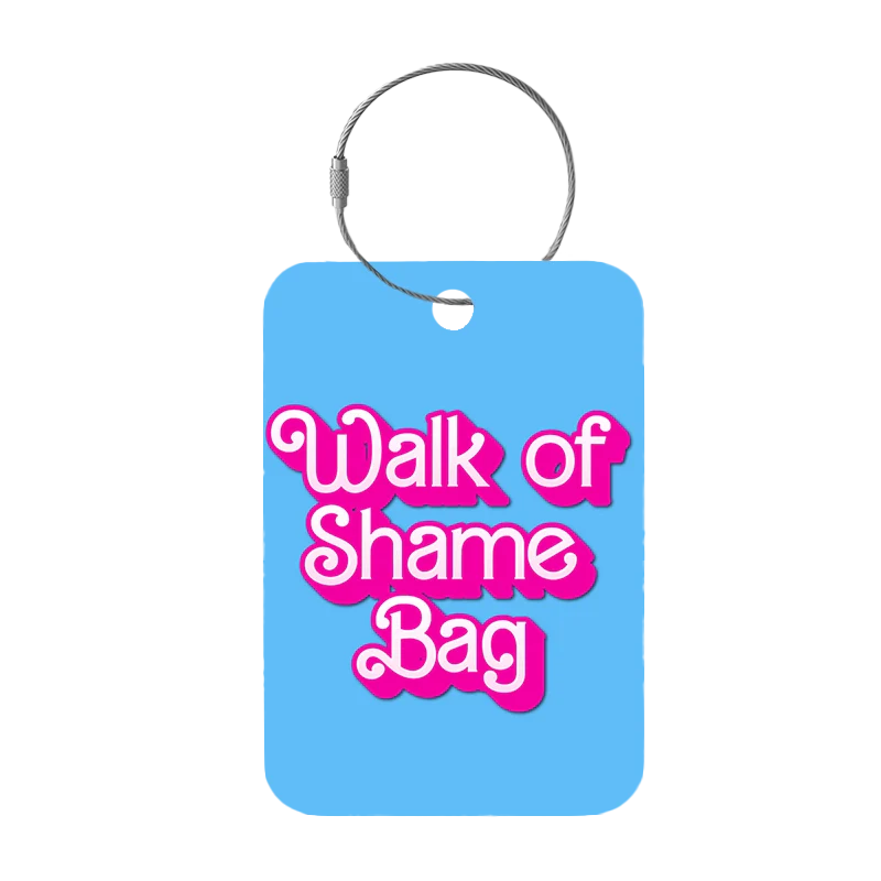 Tag-It Gepäckanhänger 9 cm - Walk Of Shame - Blau