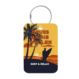 Tag-It Gepäckanhänger 9 cm - Gruß an die - Gelb