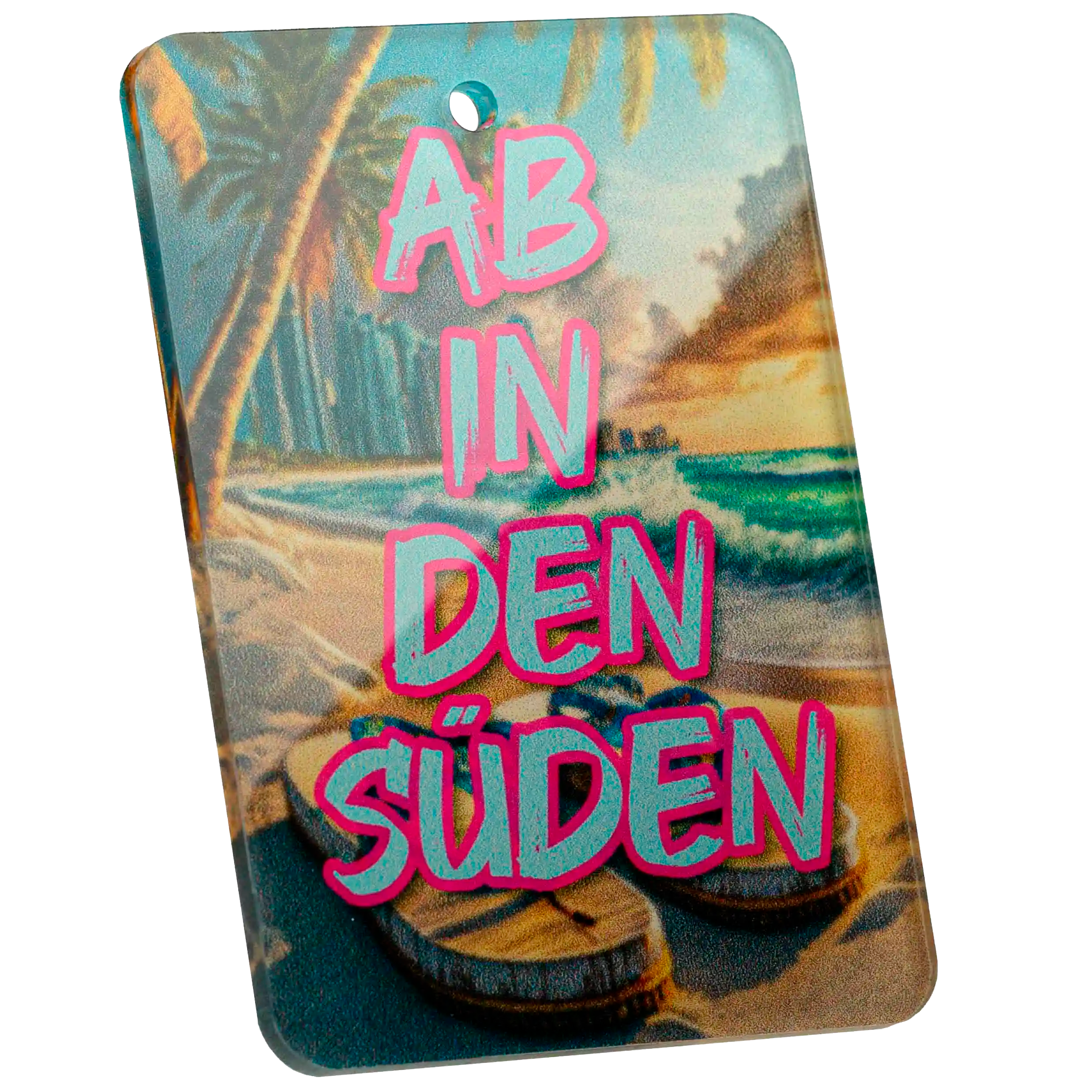 Tag-It Gepäckanhänger 9 cm - Kofferanhänger mit Sommermotiv
