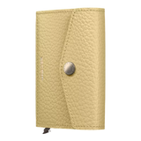 Frontansicht Secrid Envelope Wallet Pebble 10 cm - Butter Yellow