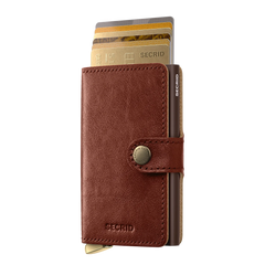 Secrid Premium Kollektion Miniwallet Basco 10 cm - Whiskey