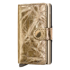 Secrid Wallets Miniwallet Crunch 10 cm - Gold