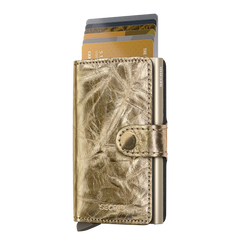 Secrid Wallets Miniwallet Crunch 10 cm - Gold