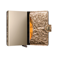 Secrid Wallets Miniwallet Crunch 10 cm - Gold