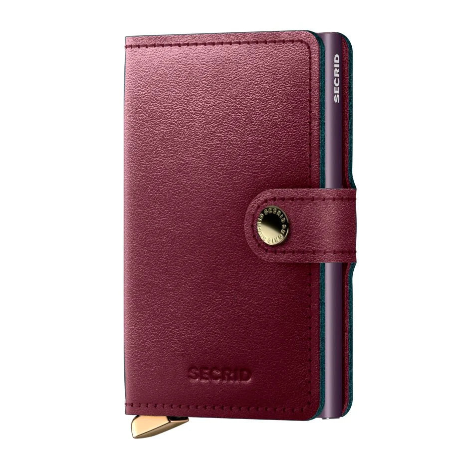 Secrid Premium Kollektion Miniwallet Dusk 10 cm - Bordeaux