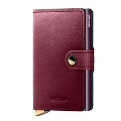 Secrid Premium Kollektion Miniwallet Dusk 10 cm - Bordeaux
